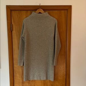 Madewell 100% Merino Wool Ribbed Sweater Dress Size Small